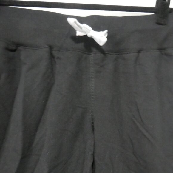 O'NEILL | medium | Black Sweatpants W/ Contrasting White Drawstring - Picture 3 of 16